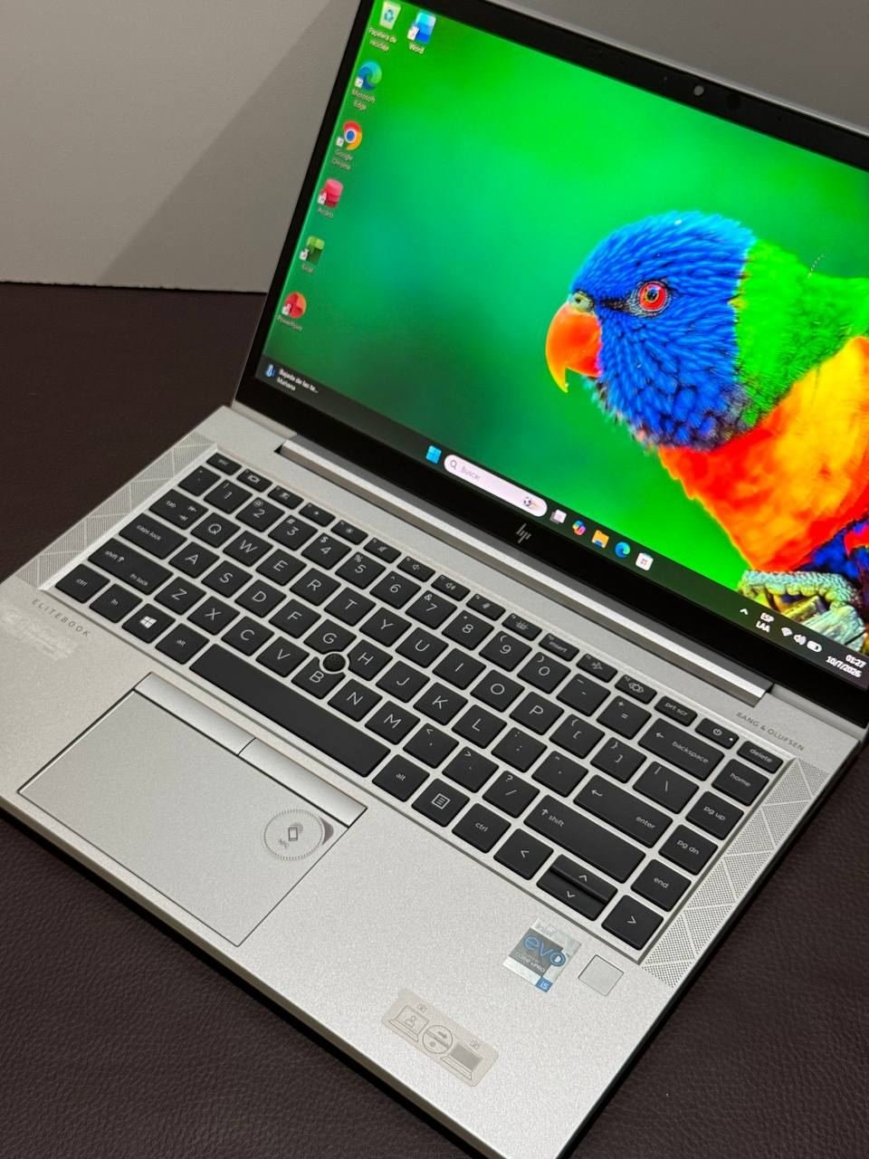Notebook HP EliteBook i5 EVO 11th Generación, Reconocimiento Facial, Teclado Retroiluminado y Huella, 16 de RAM y 256 NVMe M.2 SSD SemiNuevo