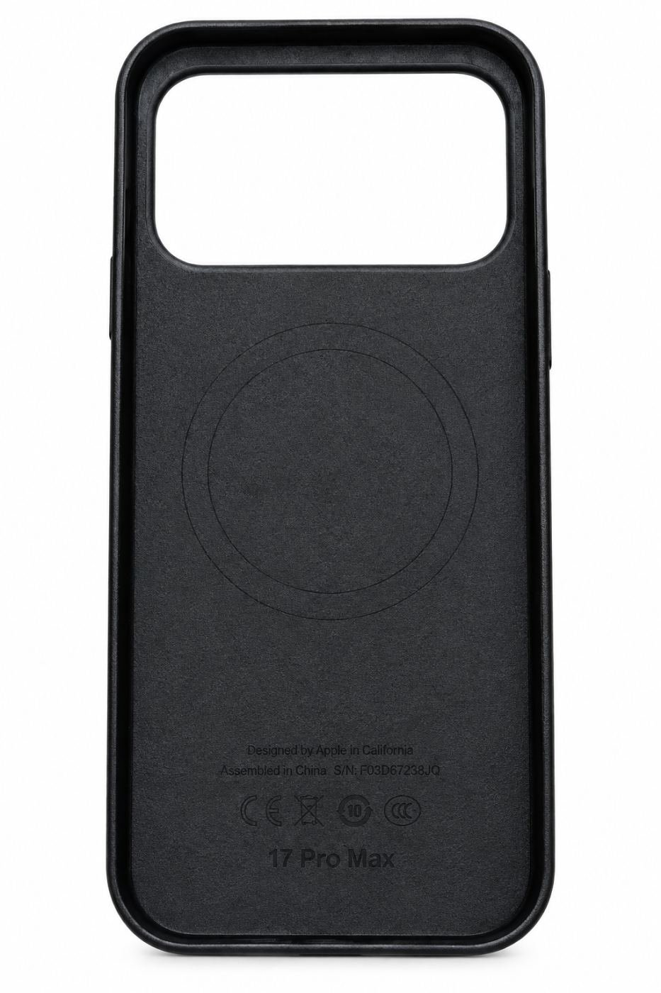 Estuche de Cuero MagSafe para iPhone 17 Pro Max