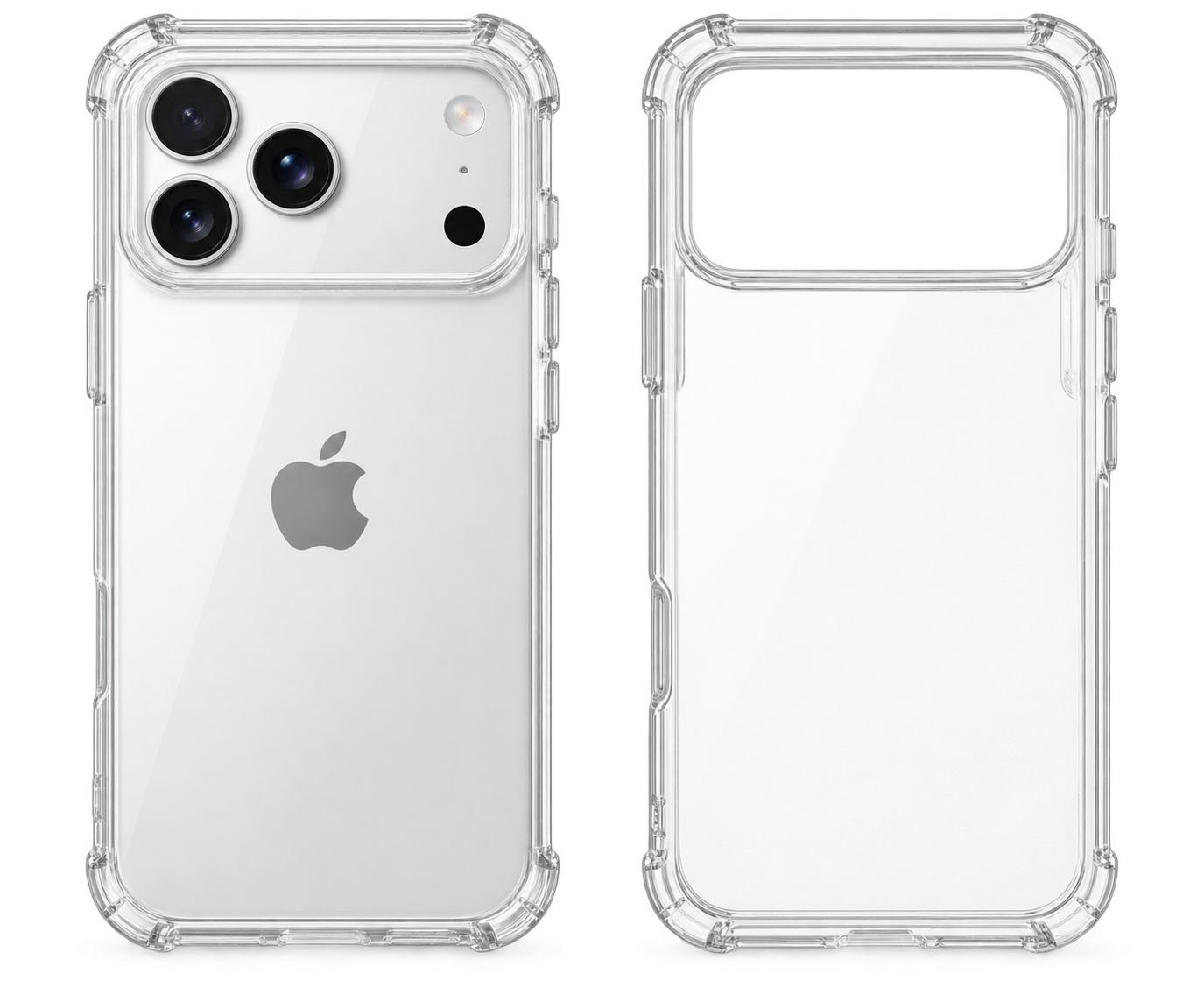 Estuche transparente para iPhone 17 Pro Max